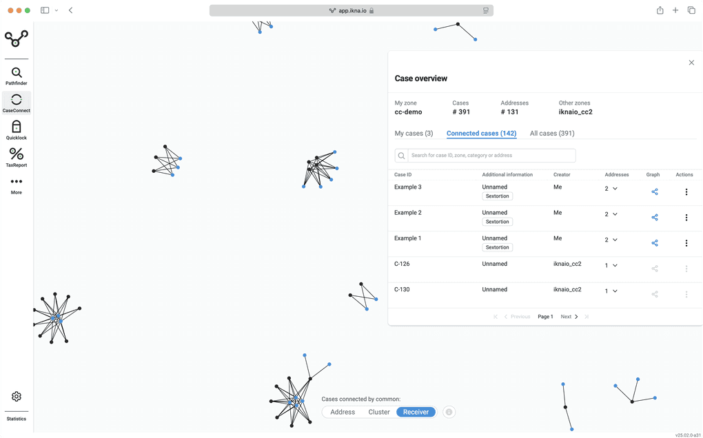 CaseConnect screenshot